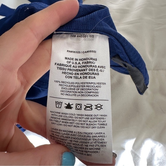 NFL on Field Beckman Jr. Blue and White Jersey #13 - Picture 9 of 9